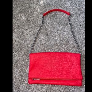 Red Express Crossbody Chain Purse
